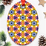 Wavey shapes pattern                                                              Ornament (Oval)