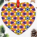 Wavey shapes pattern                                                              Ornament (Heart)