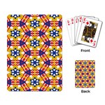 Wavey shapes pattern                                                              Playing Cards Single Design