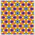 Wavey shapes pattern                                                              Canvas 16  x 16 