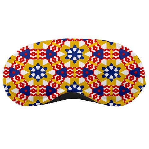 Wavey shapes pattern                                                              Sleeping Mask from ArtsNow.com Front