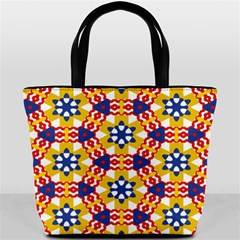 Wavey shapes pattern                                                              Bucket Bag from ArtsNow.com Front