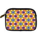 Wavey shapes pattern                                                              Digital Camera Leather Case