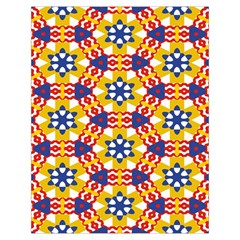Wavey shapes pattern                                                           Toiletries Pouch from ArtsNow.com Back