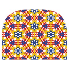 Wavey shapes pattern                                                         Makeup Case (Medium) from ArtsNow.com Back