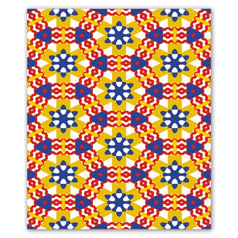 Wavey shapes pattern                                                          Poster 20  x 24  from ArtsNow.com 20 x24  Poster - 1