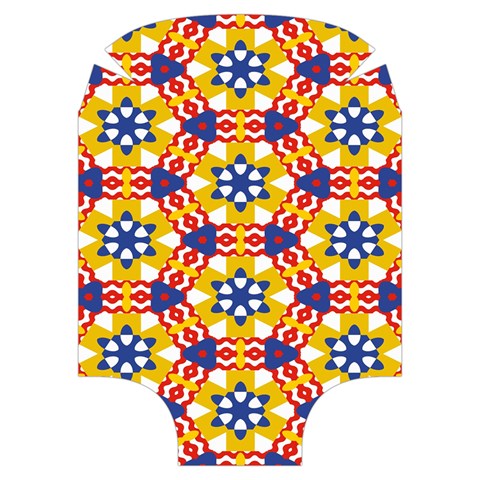 Wavey shapes pattern                                                          Luggage Cover (Medium) from ArtsNow.com Front