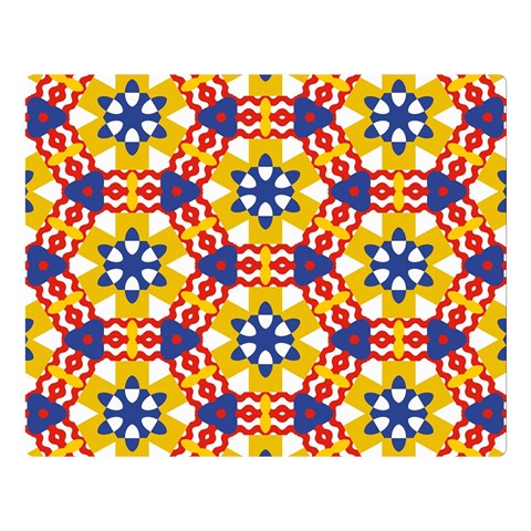 Wavey shapes pattern                                                       One Side Premium Plush Fleece Blanket (Large) from ArtsNow.com 80 x60  Blanket Front