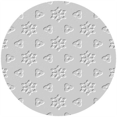 Wavey shapes pattern                                                      Handheld Plier Embosser from ArtsNow.com 1.5 x1.5  Stamp
