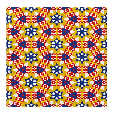 Wavey shapes pattern                                                     Banner and Sign 4  x 4  from ArtsNow.com Front