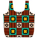 Shapes in shapes                                                          Full Print Recycle Bag (XXL)
