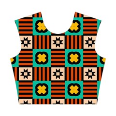 Shapes in shapes                                                               Cotton Crop Top from ArtsNow.com Front