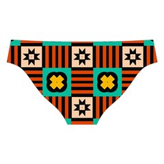 Shapes in shapes                                                              Cross Back Hipster Bikini Set from ArtsNow.com Back Under