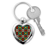 Shapes in shapes                                                               Key Chain (Heart)