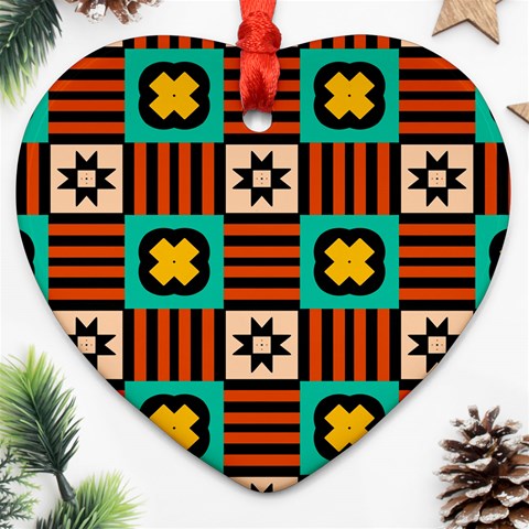 Shapes in shapes                                                               Ornament (Heart) from ArtsNow.com Front