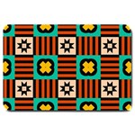 Shapes in shapes                                                               Large Doormat