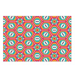 Hexagons and stars pattern                                                             Belt Pouch Bag (Large) from ArtsNow.com Loop