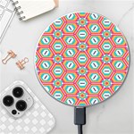 Hexagons and stars pattern                                                          Wireless Fast Charger