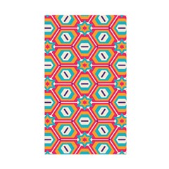 Hexagons and stars pattern                                                                 Duvet Cover (Single Size) from ArtsNow.com Back