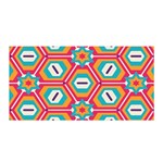 Hexagons and stars pattern                                                               Satin Wrap