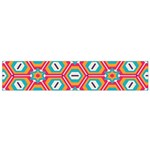 Hexagons and stars pattern                                                                Flano Scarf