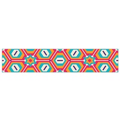Hexagons and stars pattern                                                                Flano Scarf from ArtsNow.com Back