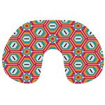 Hexagons and stars pattern                                                                Travel Neck Pillow