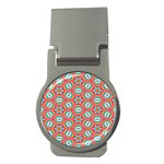 Hexagons and stars pattern                                                                Money Clip (Round)