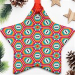 Hexagons and stars pattern                                                                Ornament (Star)