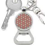 Hexagons and stars pattern                                                                Bottle Opener Key Chain