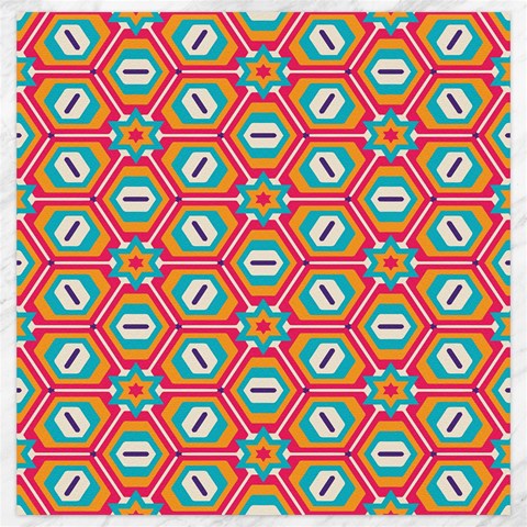 Hexagons and stars pattern                                                                Canvas 20  x 20  from ArtsNow.com 19 x19.27  Canvas - 1