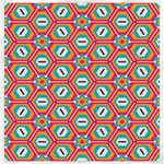 Hexagons and stars pattern                                                                Canvas 20  x 20 
