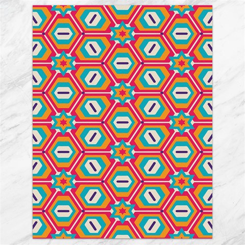 Hexagons and stars pattern                                                                Canvas 18  x 24  from ArtsNow.com 17.8 x23.08  Canvas - 1