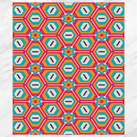 Hexagons and stars pattern                                                                Canvas 20  x 24  from ArtsNow.com 19.57 x23.15  Canvas - 1