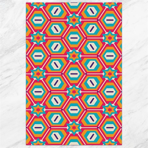 Hexagons and stars pattern                                                                Canvas 24  x 36  from ArtsNow.com 23.35 x34.74  Canvas - 1