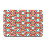 Hexagons and stars pattern                                                                Small Doormat