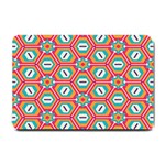 Hexagons and stars pattern                                                                Small Doormat