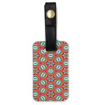 Hexagons and stars pattern                                                                Luggage Tag (one side)