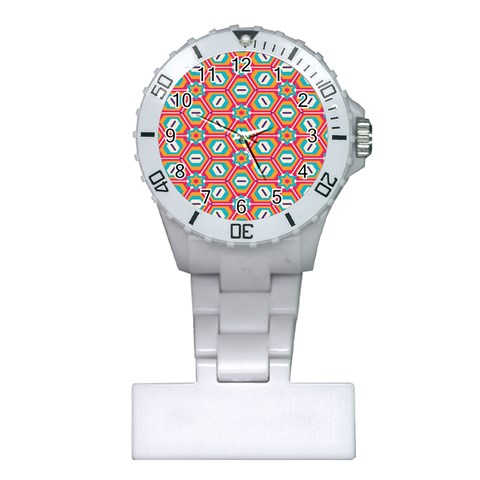 Hexagons and stars pattern                                                                Nurses Watch from ArtsNow.com Front
