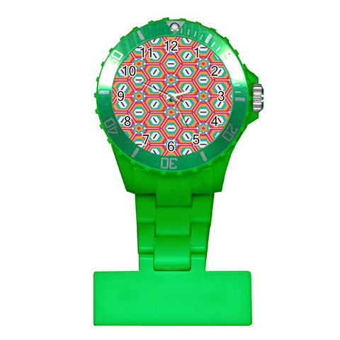 Hexagons and stars pattern                                                                Nurses Watch from ArtsNow.com Front