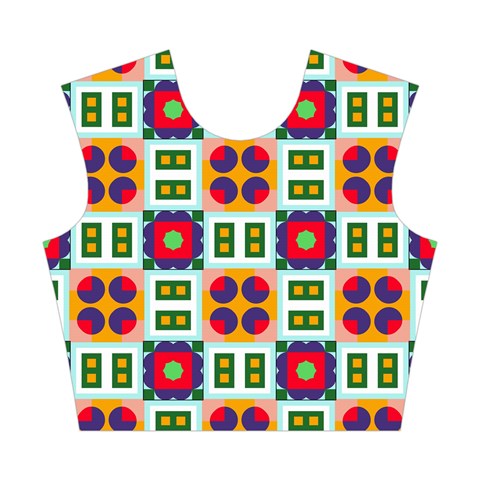 Shapes in shapes 2                                                                 Cotton Crop Top from ArtsNow.com Front