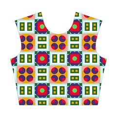 Shapes in shapes 2                                                                 Cotton Crop Top from ArtsNow.com Front