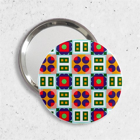 Shapes in shapes 2                                                                 2.25  Handbag Mirror from ArtsNow.com Front