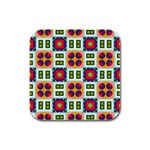 Shapes in shapes 2                                                                 Rubber Square Coaster (4 pack)