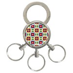 Shapes in shapes 2                                                                 3-Ring Key Chain