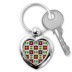 Shapes in shapes 2                                                                 Key Chain (Heart)