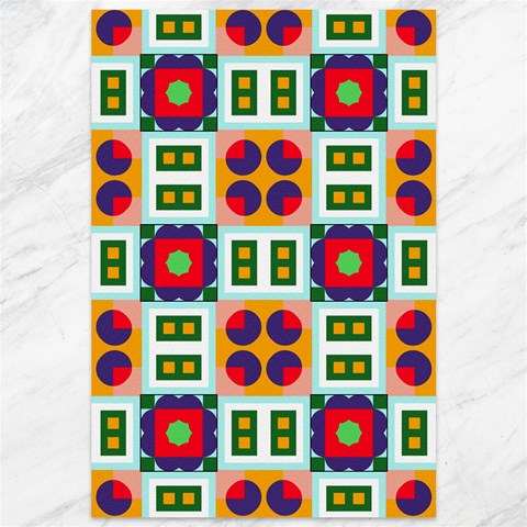 Shapes in shapes 2                                                                 Canvas 12  x 18  from ArtsNow.com 11.88 x17.36  Canvas - 1