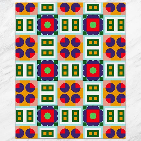Shapes in shapes 2                                                                 Canvas 16  x 20  from ArtsNow.com 15.75 x19.29  Canvas - 1