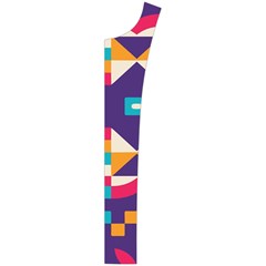 Pastel shapes rows on a purple background                                                                Women s Button Up Puffer Vest from ArtsNow.com Button Placket Right