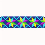 Colorful stars pattern                                                                    Large Bar Mat